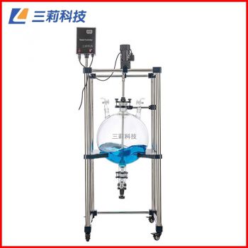 FY-20L球形玻璃分液器 20升常溫攪拌玻璃反應釜