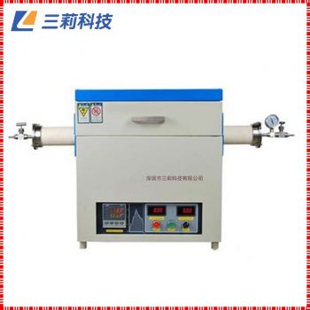 SK2-4-14TPA4管式電阻爐 1400℃通氣氛抽真空高溫管式爐