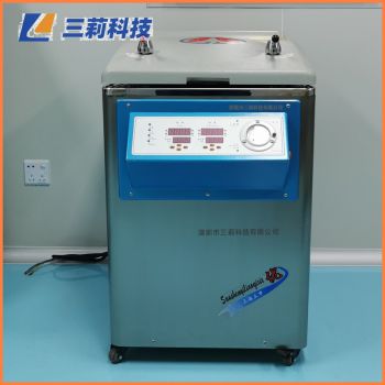 YM75立式數(shù)顯蒸汽滅菌器 三申75升定時數(shù)控滅菌鍋
