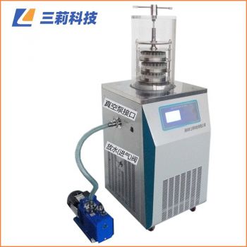 LGJ-12壓蓋型冷凍干燥機 生物制品凍干粉針研制凍干機