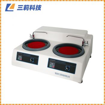 兩人同時(shí)操作 SNMP-2CE金相試樣雙盤磨拋機(jī)-報(bào)價(jià),參數(shù),性能,圖片